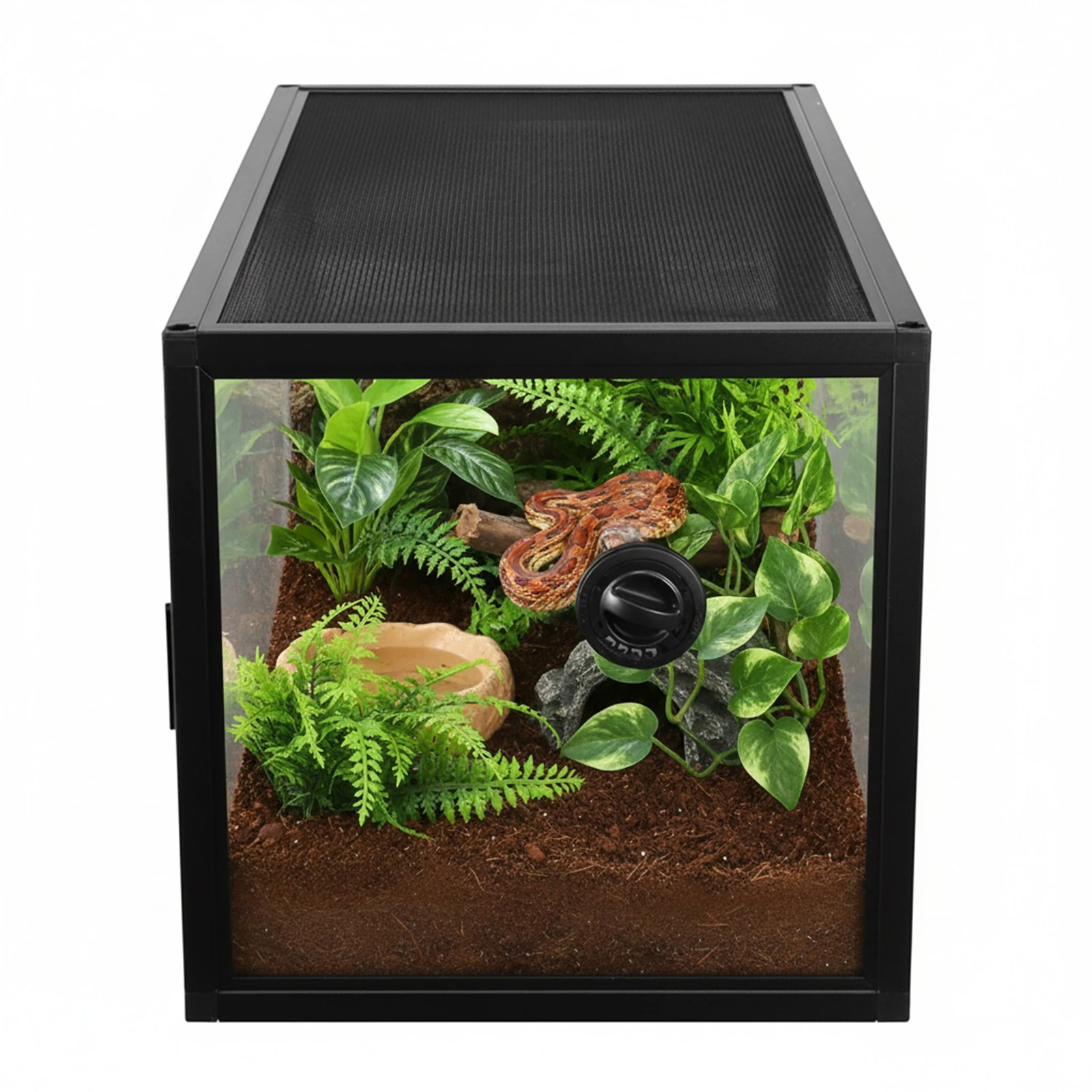 

Террариум для рептилий: контейнер для ландшафтного дизайна, съемный, с вентиляцией, для гекконов, экологичный, для разведения, для лазания
