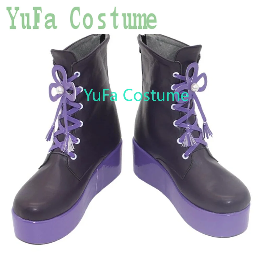 kurumi noah Virtual YouTuber VTuber Cosplay Shoes Boots Game Anime Halloween Christmas YuFa Costume