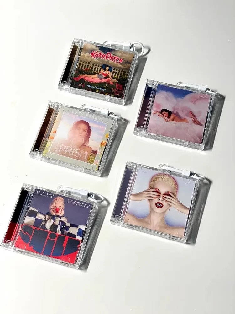 

Брелок для ключей Katy Perry Witness MINI Music CD NFC Play Songs Smile Album One Of The Boys Музыкальный кулон Косплей Брелок для ключей DIY Ожерелье