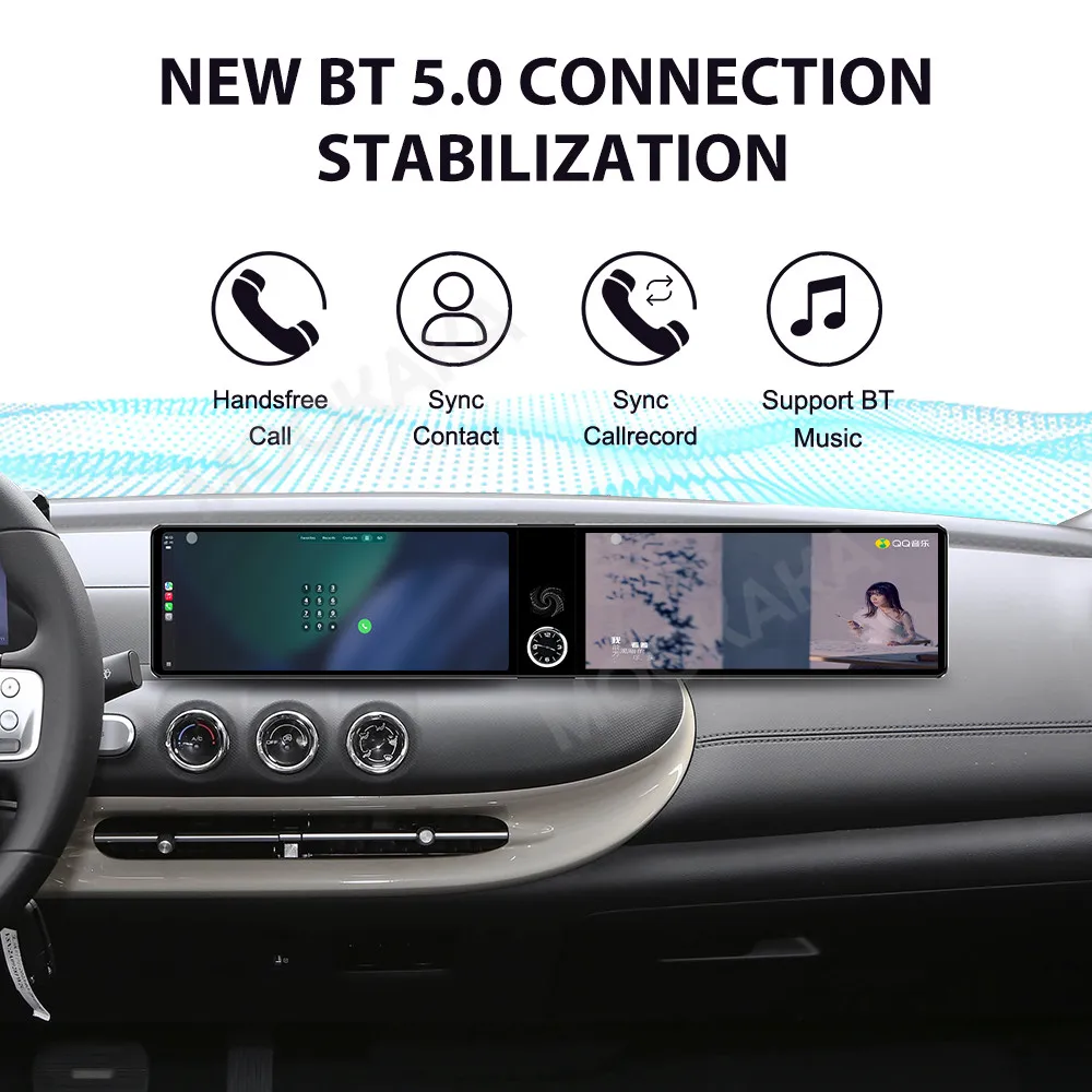

Car Accessories Radio For Wuling Bingo 2023-2026 Android Auto GPS Navigation Multimedia Stereo Receiver Head Unit Offline Maps