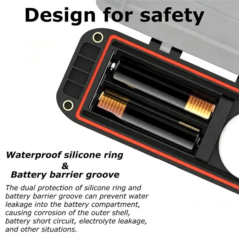DT21 IP68 Waterproof Battery Replacement Case for AirTag Extended Battery Box AA Battery Easy Assembly