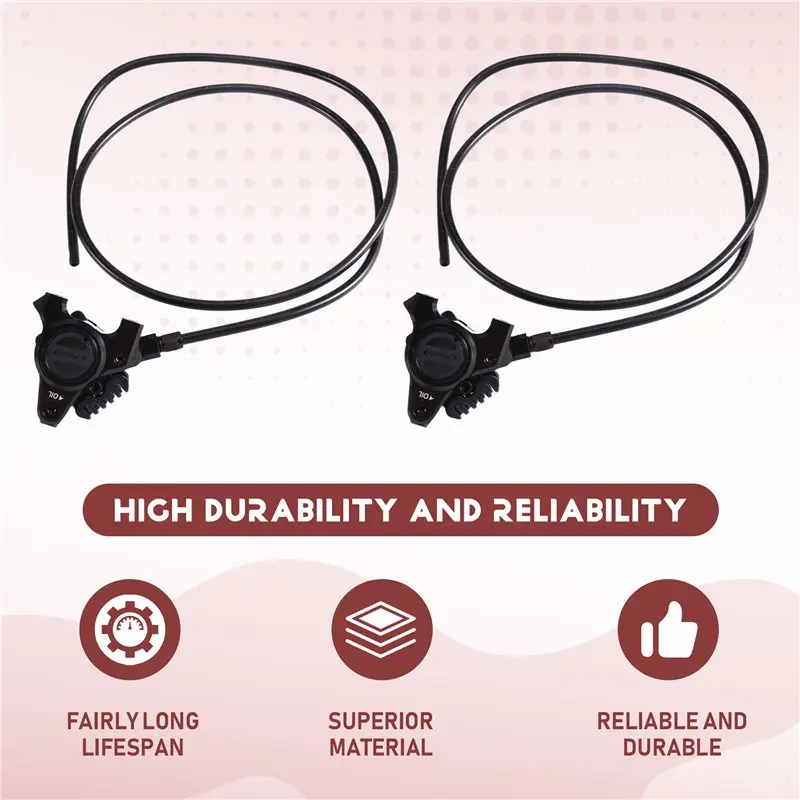 L71A LTWOO Road Flat Mount Brake Caliper Road Hydraulic ICE-TECH Brake Pads CNC-Machined Lightweight For BMX Racing Cycling