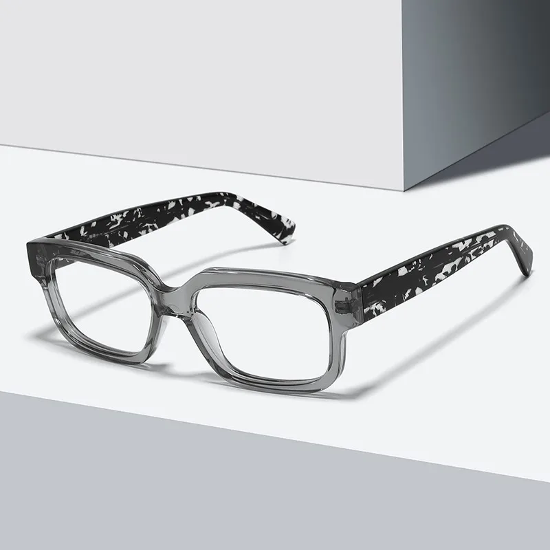 Classic Retro Men's Optical Glasses Frame Women's Vintage High Quality Acetate+TR90 Frame Clear Lens Glasses Frames