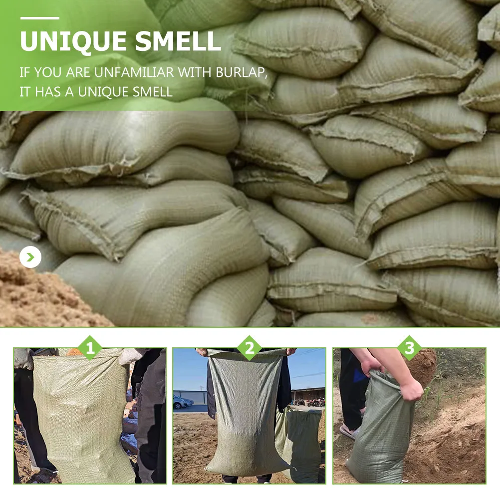 

8Pcs Large Capacity Woven Bags Multipurpose Storage Pouches for Household Sundries Vegetable Fruit Transport Reusable Strong