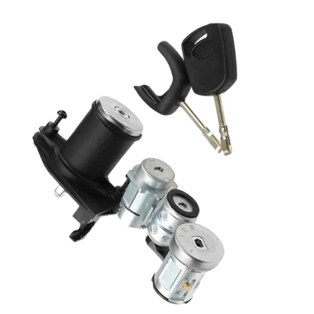 2S61A22050BM طقم اسطوانة قفل الإشعال لفورد فييستا V 2001-2008 قفل الباب مفتاح إشعال 1479660