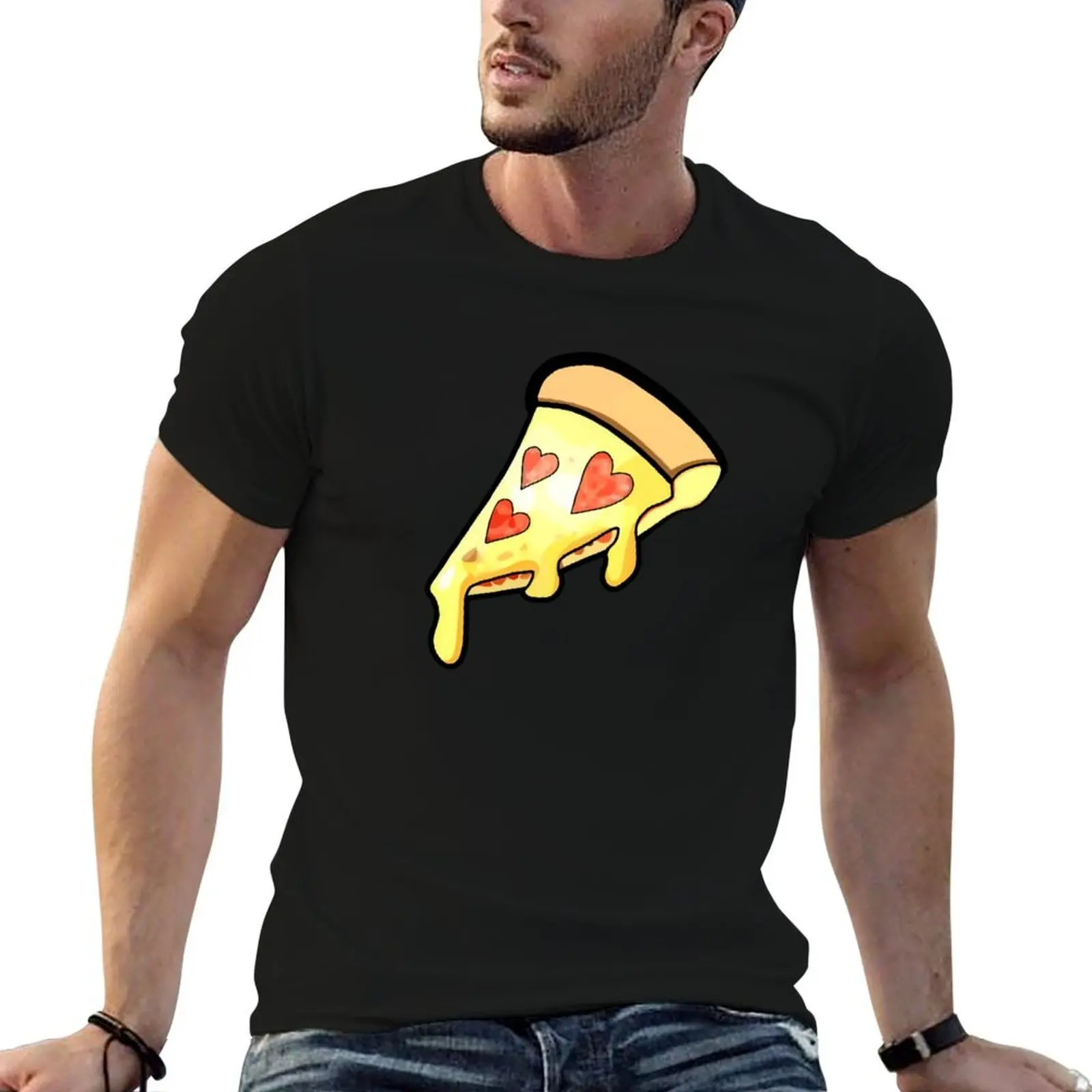 

luxury tshirt shirts men man brand T-Shirt funny shirt t 100% cotton anime heart t pizza
