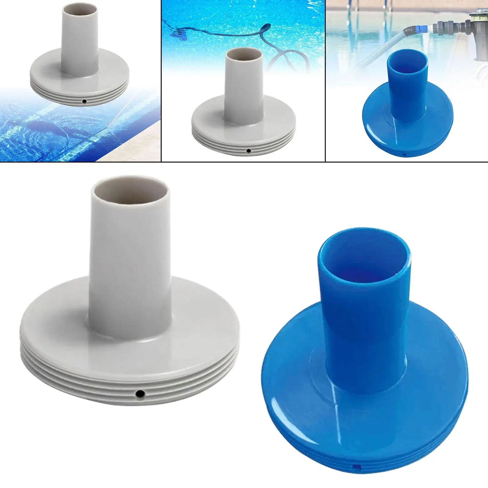 Conector de filtro de repuesto PP, accesorios de limpieza de piscinas