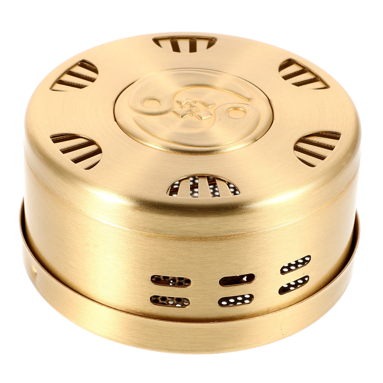 

Утолщенная медная портативная коробка для прижигания, регулируемые настройки тепла, медный держатель горелки для мокса для домашнего использования, креативное прижигание