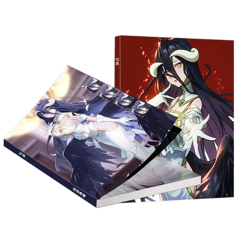 B5 Overlord Art Collection Book Illustrations Artwork Album Manhwa Comic Book Cartoon Characters Card Poster