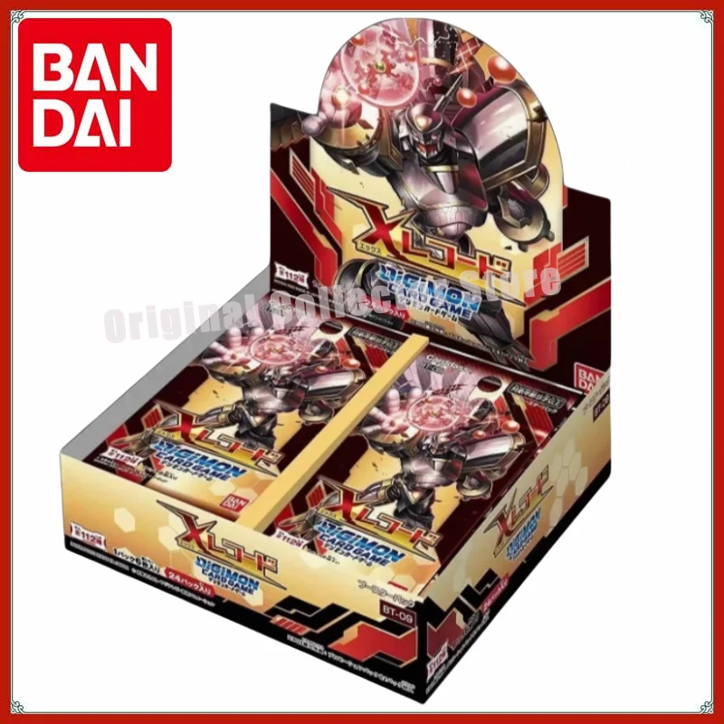 

Original Bandai Digimon Cards DTCG Japanese Digital Monster Battle Card BT-09 X Record Replenish Bag Collect Child Gift