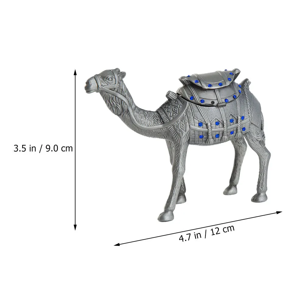 Jewelry Organizer Camel Shape Ring Holder Durable Tin Alloy Jewelry Tray Multi-Function Display for Home Vanity