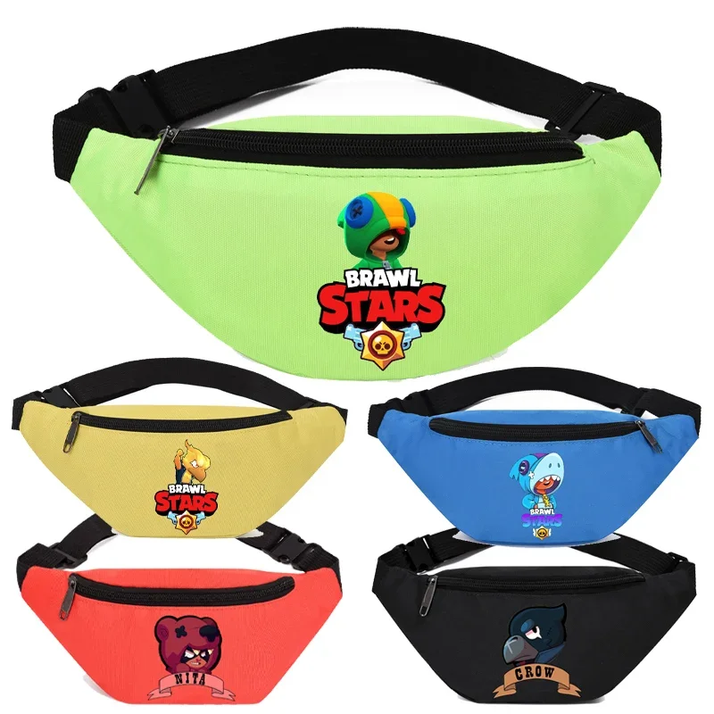 Game Fanny Pack Men Women Leon Spike Sandy Anime Action Figures Waist Bag Kids Outdoor Sport Travel Belt Wallet Gift Hot Sales