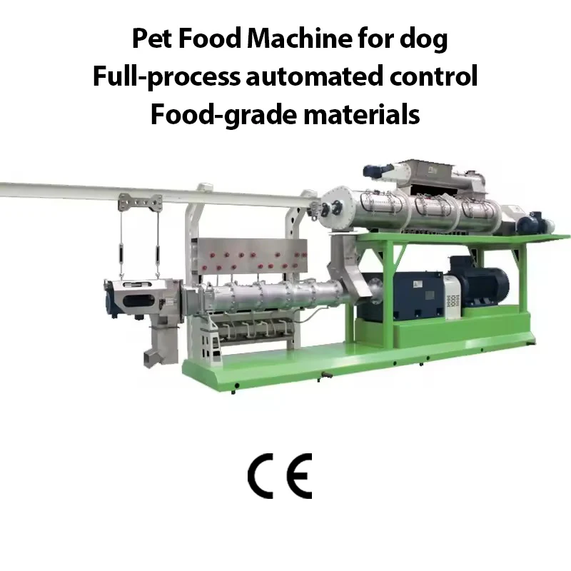 Energy Efficiency Optimization CE Certified Precise Batching System 300KG/H Pet Dog Food Machine for Pet Food Processing Plants