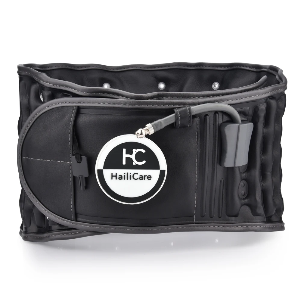 Lumbar Support Belt Inflatable Lumbar Spine Air Traction Brace Wasit Protector Health Care Decompression Back Belt for Men Women