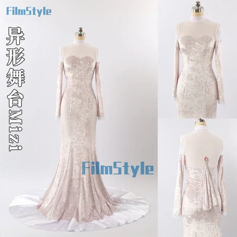 

Alien Stage R5 round5 Mizi Cosplay Evening Dress Costume IDOL Performance Clothes Halloween Women Facny Costume Party Outfit