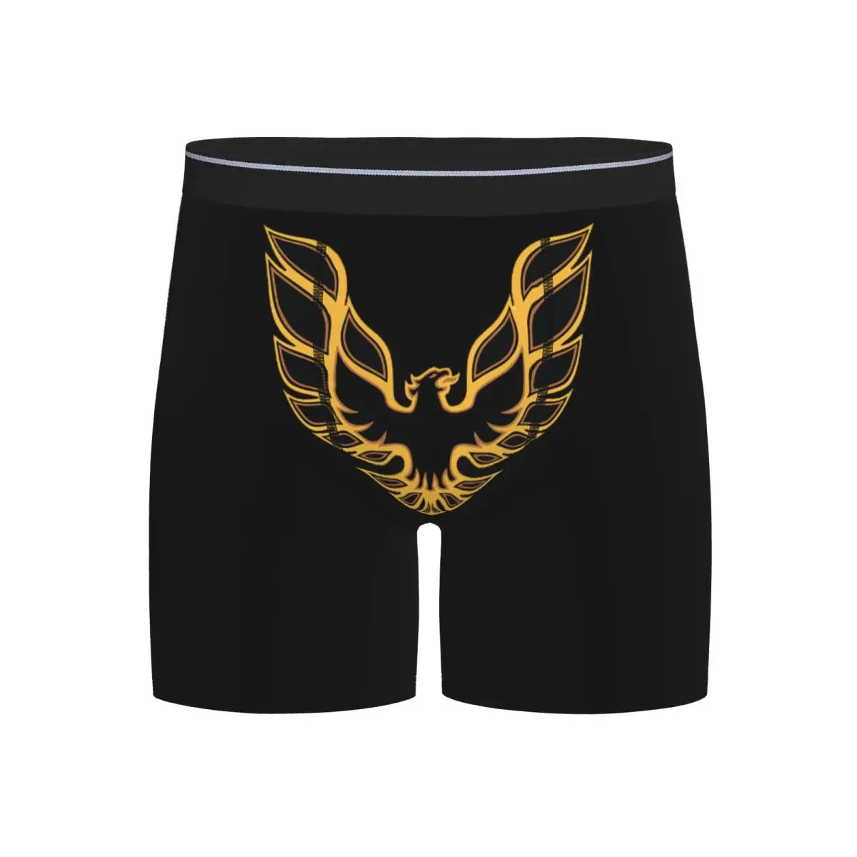 

Long Boxer Underpants Shorts Pontiac Trans Am Firebird Bandit Golden Panties Men Soft Underwear for Homme Man Boyfriend Gift