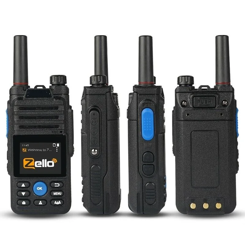 POC Radio Walkie Talkie Wifi Bluetooth 2G/3G/4G Radio For Zello Real-ptt