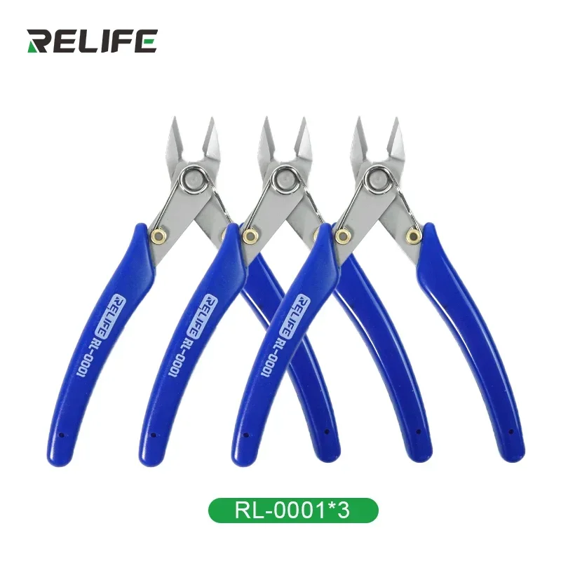 Relife RL-0001 كماشة قطرية دقيقة كماشة القطع لسلك كابل القاطع صلابة عالية أدوات إصلاح الإلكترونية اليدوية
