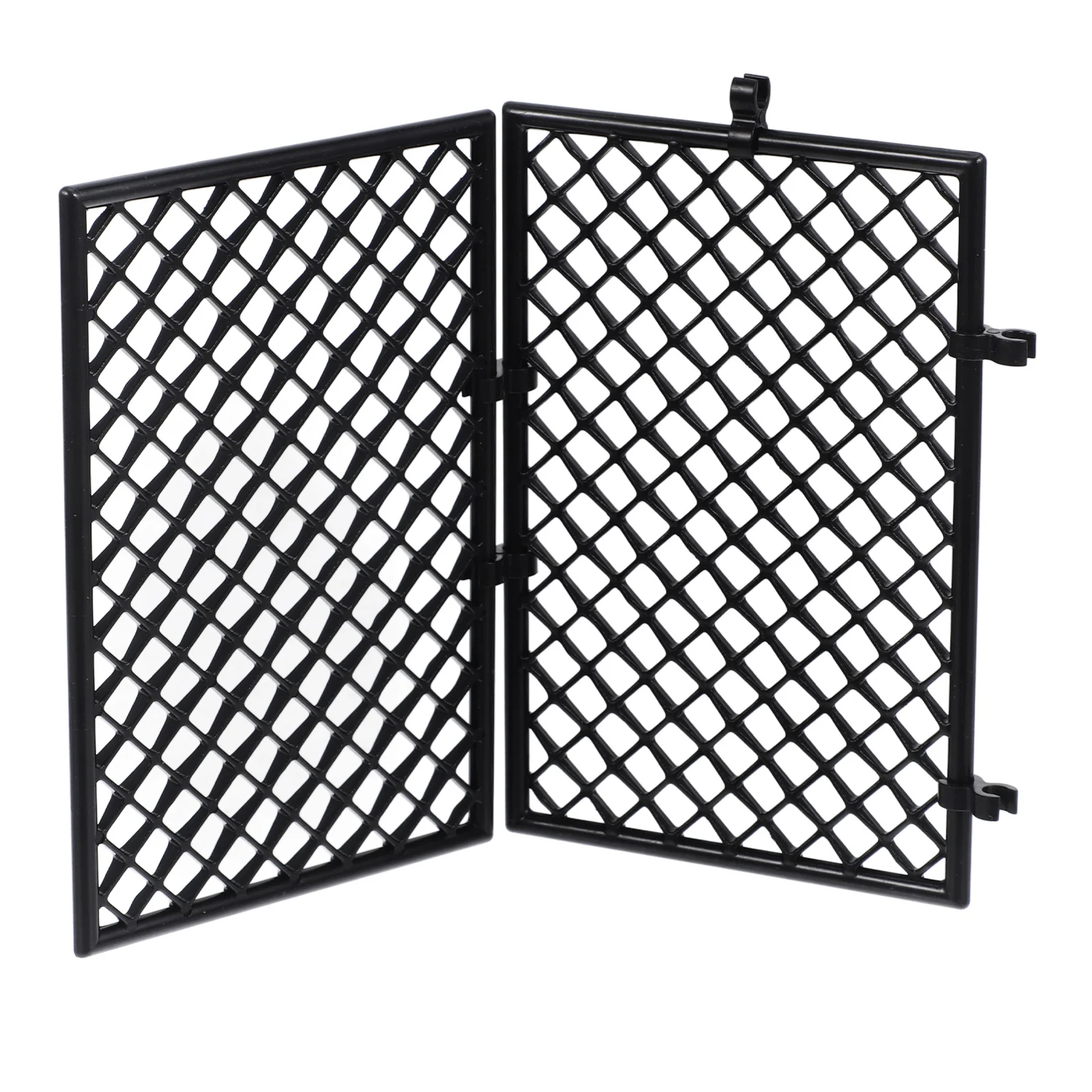 

6 set Mini For Garden Black Small Animal Barrier Fence For Pathway Yard Flower Bed Edging Decorative Privacy Fence Outdoor Lawn