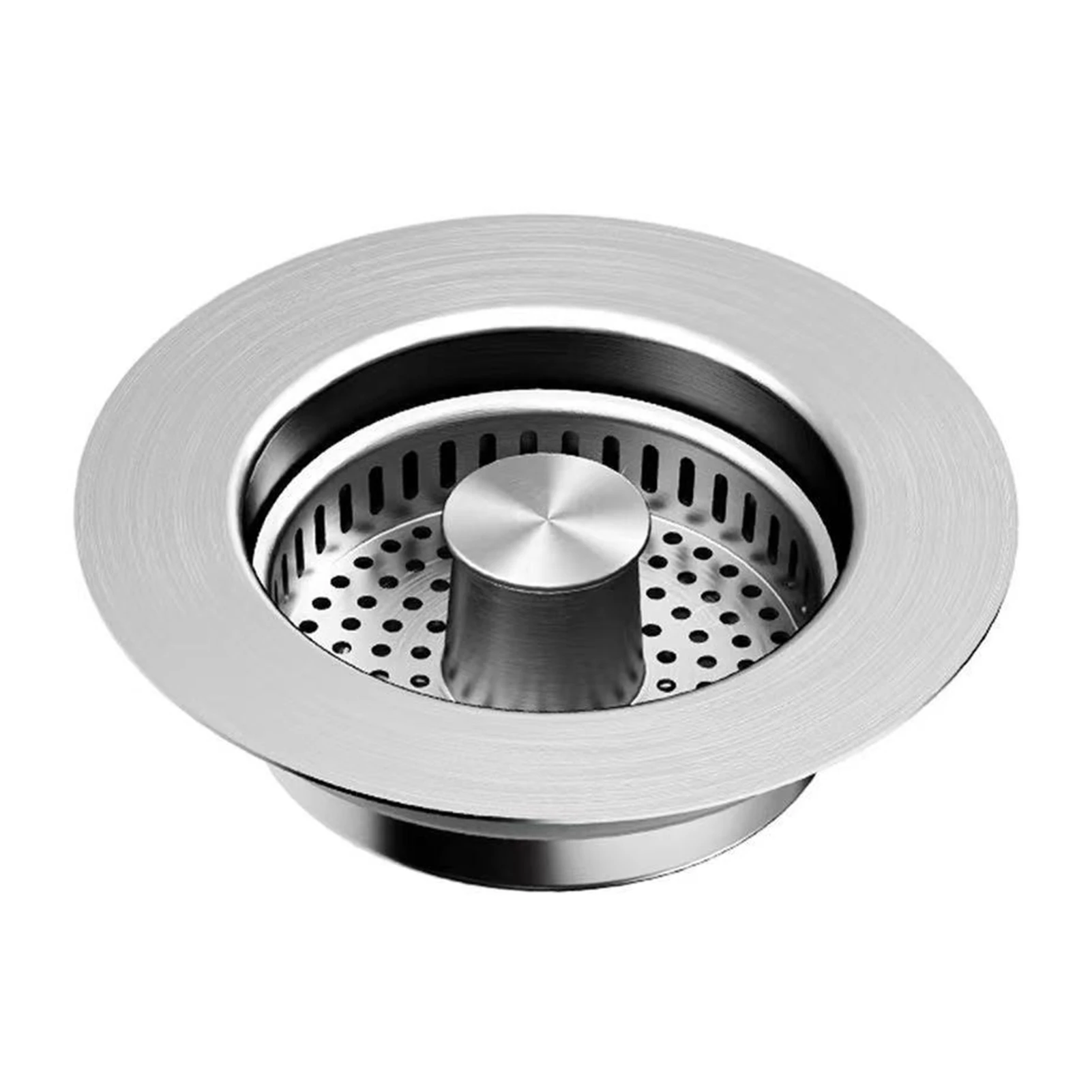 Aanrecht Afvoer Zeef, Rvs Pop Up Gootsteen Stopper, Anti-Verstopping Gootsteenzeefje Plug, Aanrecht Accessoires