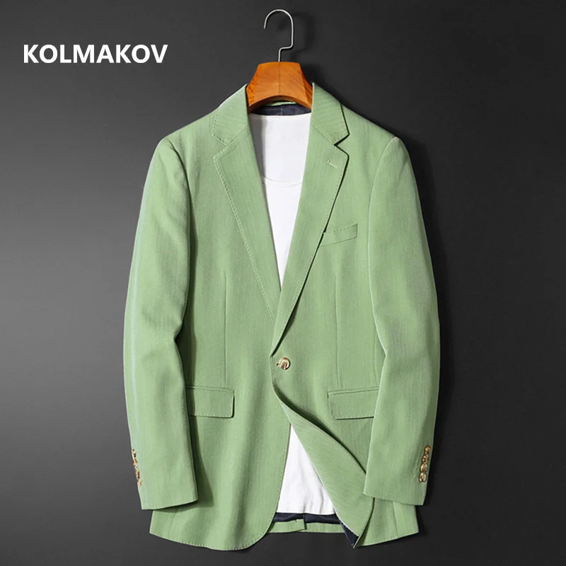 2024 spring new arrival Men's Blazers, autumn men's Classic Blazer Business high quality Blazers men full size S-5XL