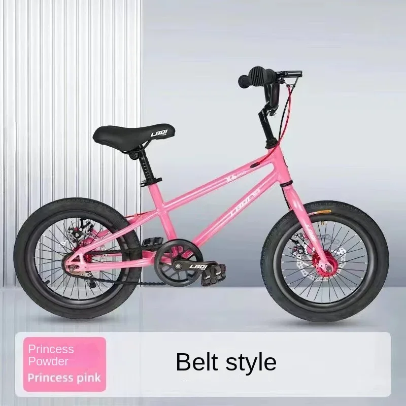 Vélo de ville en alliage d'aluminium absorbant les chocs pour enfants, ceinture ultra légère