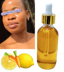 Glowing Skin Care Products Face Bleaching Serum Brighten Blemish Freckle Remover Fair and Lightening Natural Carrot Essence