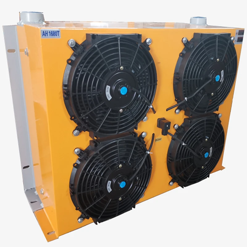 Hydraulic Air Cooler AH1680T Hydraulic Oil Radiator Hydraulic Air Cooled Radiator Excavator Conversion