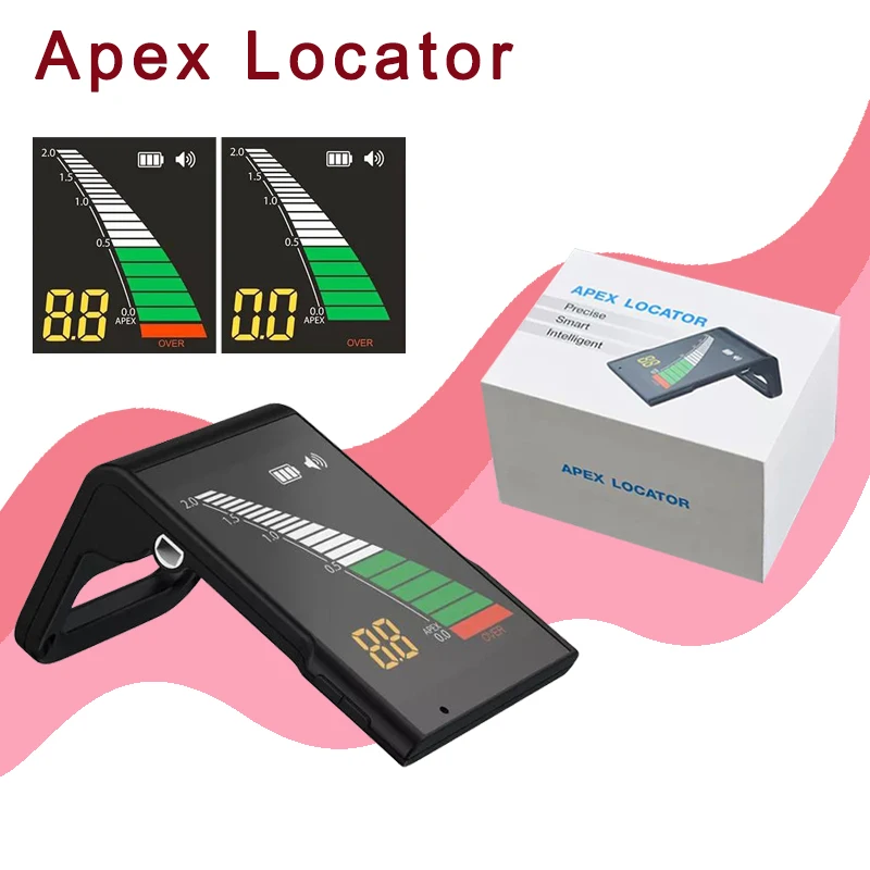 Dental Endo Apex Locator Root Canal Apex Location Periodontics Measurement Measuring Equipment New Color Display Dentists