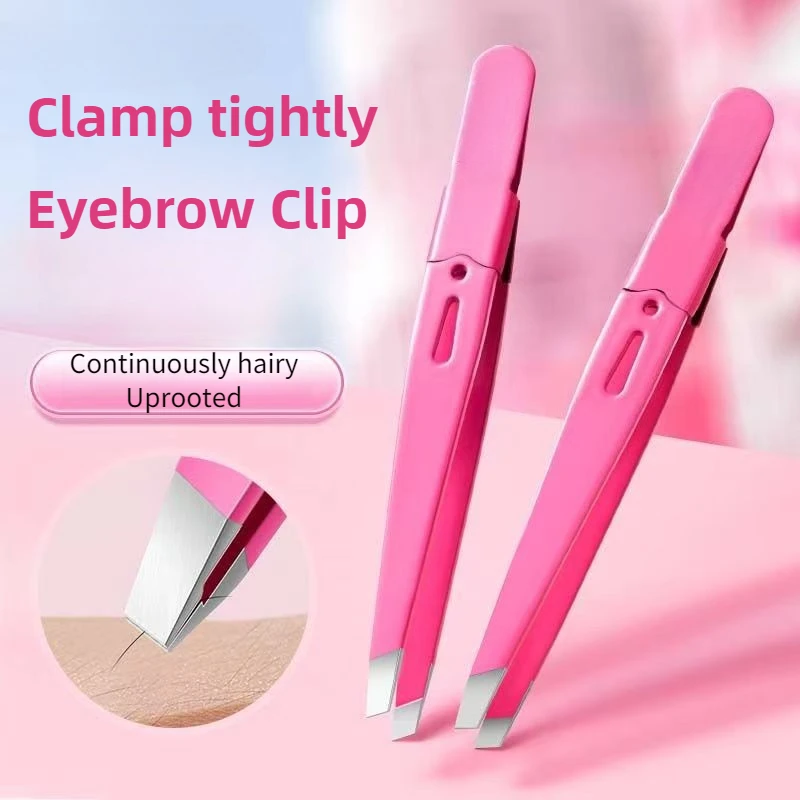 Precision Durable Stainless Steel Tweezers for Eyebrow and Beard Removal, Eyebrow Tweezers, Beard Removal Tool, Eyebrow Shaping