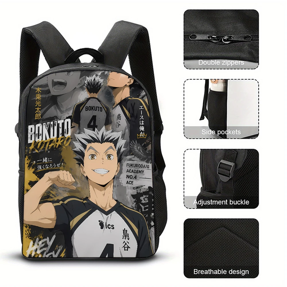 Anime Haikyuu Kids Backpack Te - огляд і ціна School Backpack Teen