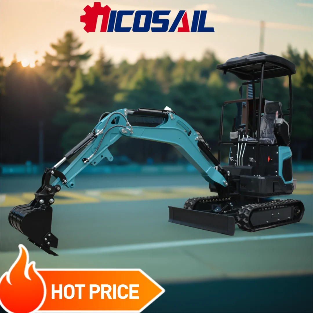 

1,8-тонный экскаватор с гусеничным механическим оборудованием, небольшой экскаватор для домашнего использования на пастере