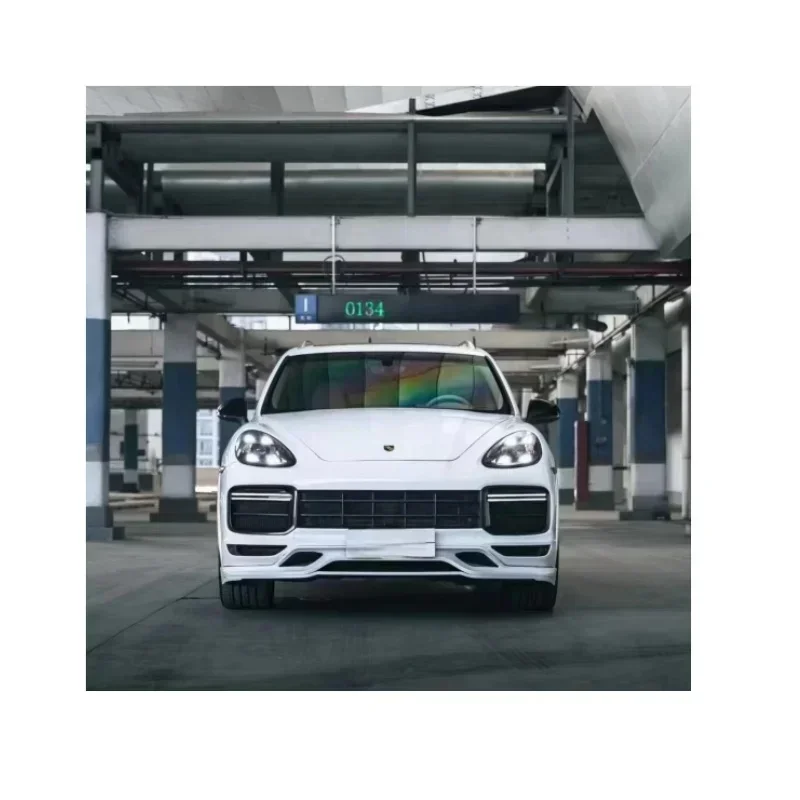 Роскошный комплект для переоборудования внешнего обновления старого и нового передних и задних бамперов для Porsche Cayene 2011-2014 гг.