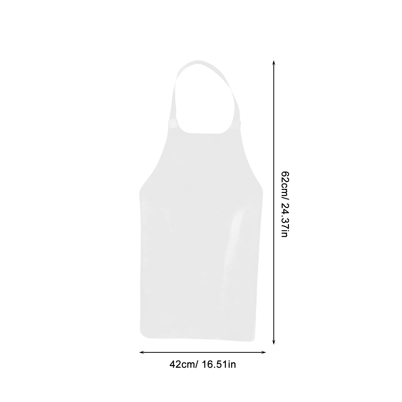 

5pcs 5 Pack Painting Apron Aprons for Waterproof Drawing Childrens White