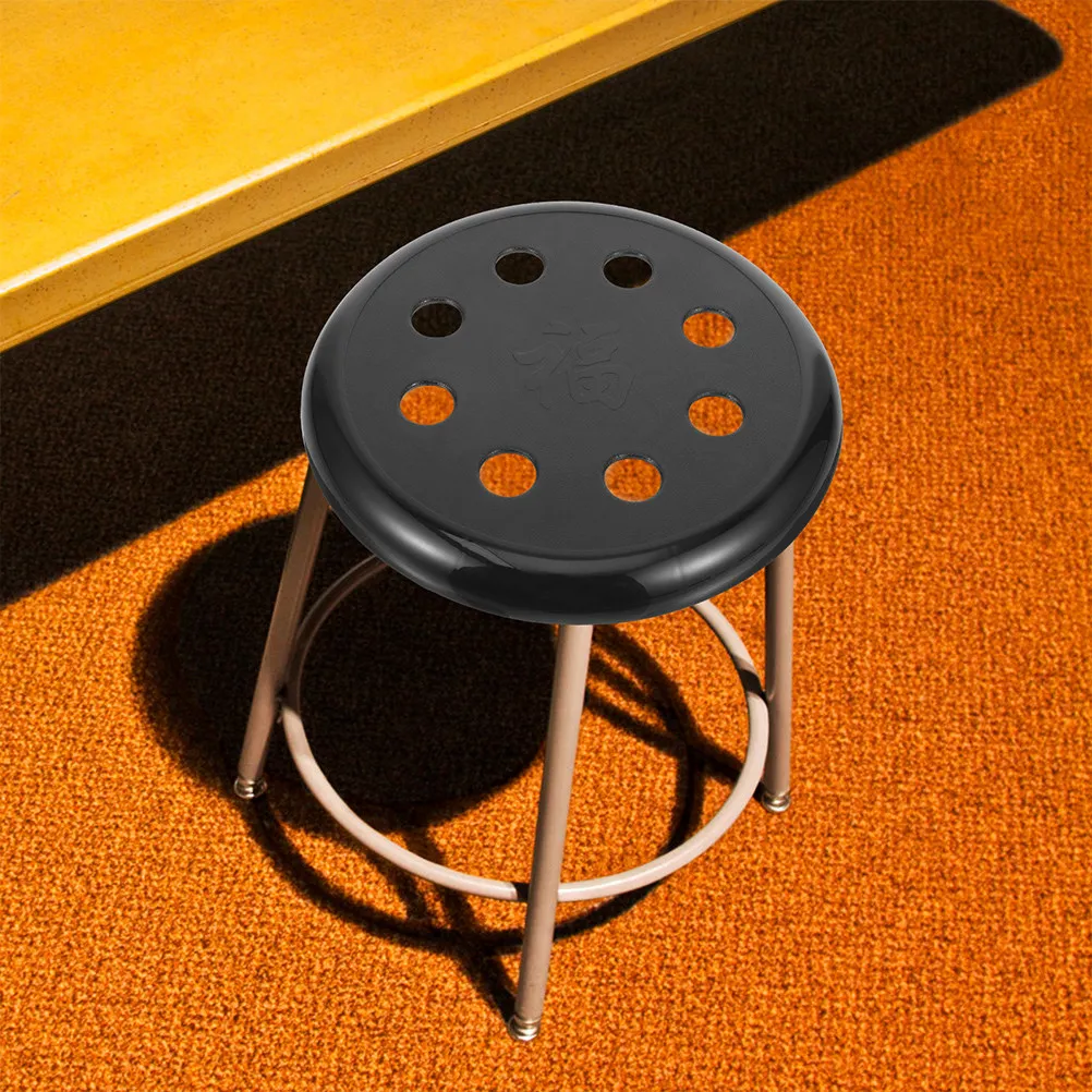 2Pcs Stool Cover Smooth Plastic Seat Protector Heavy Duty Round Chair Replacement Bar Stool Accessory Round Chair Seating Part view 6