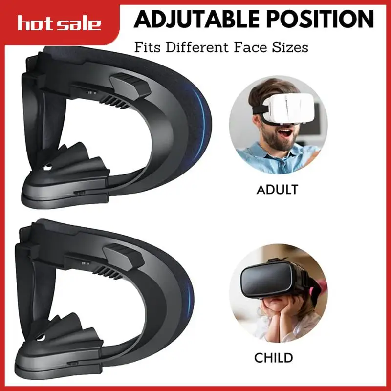 Adjustable Size VR Facial Interface Support Bracket Foam Pad For Oculus Quest 2 Interface Facial Pad 2 VR Accessories