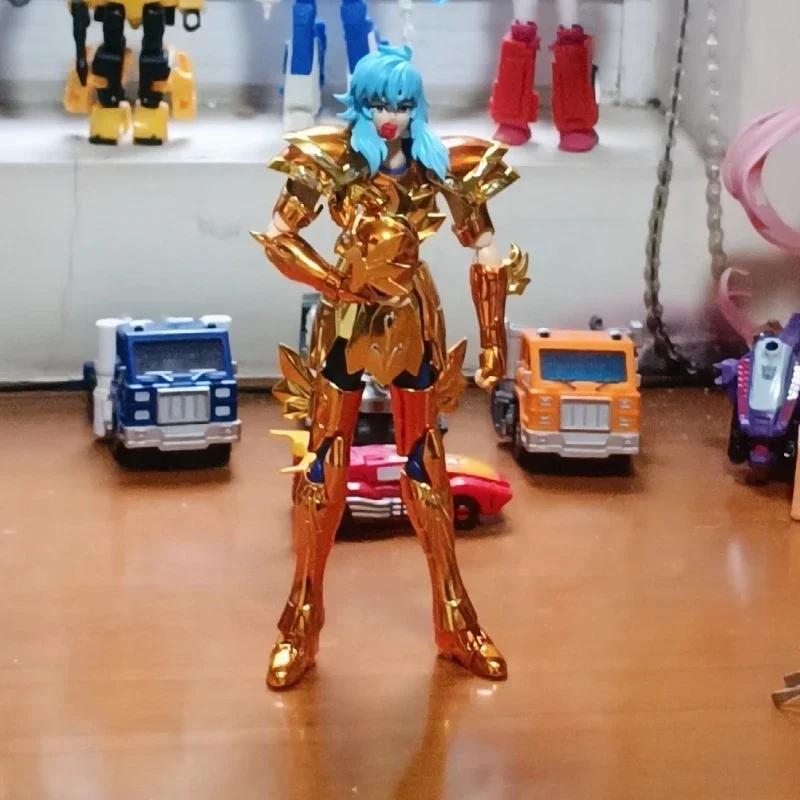 

Saint Seiya Action Figure Gold 12th House Expressive Ex Scorpio Miro 24k Pu Primary Color Figurine Statue Collection Model Toy