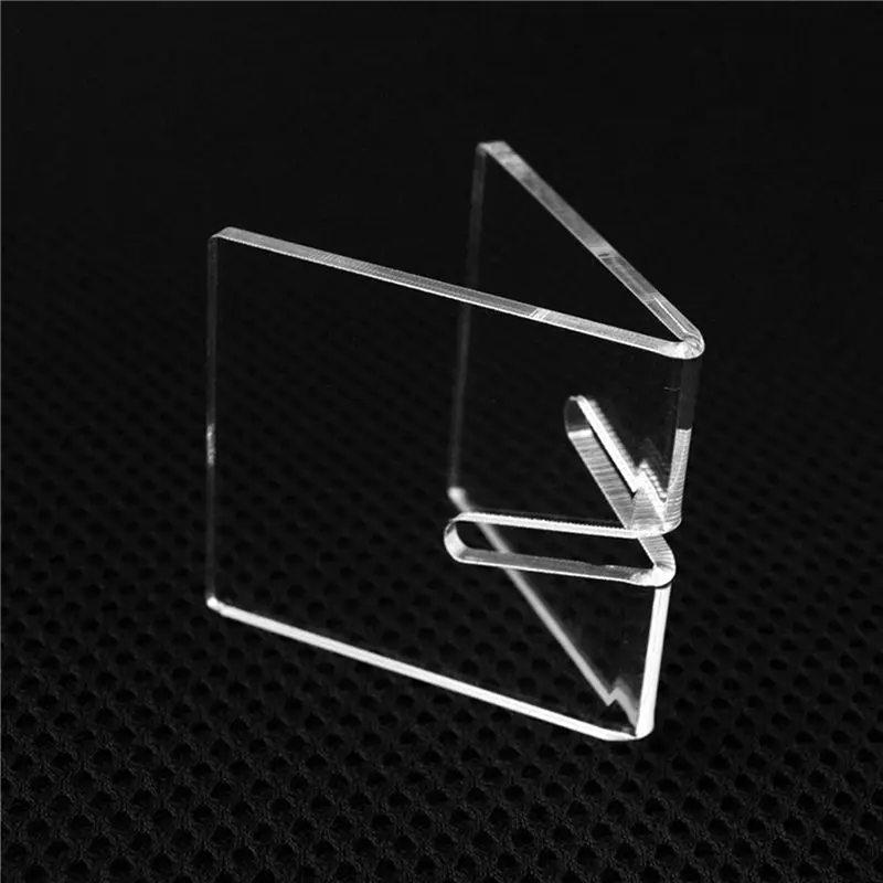 GTBL 30PCS Clear Acrylic Knife Blade Display Stand Holders Folding Knife Display Stand Holder Pocket Knives Showcase Rack
