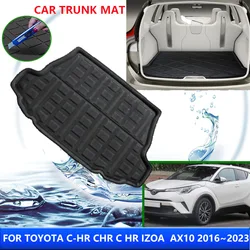 For Toyota C-HR C HR 2022 CHR IZOA 2016~2023 2017 2018 2019 2020 Trunk Cargo Tray Waterproof Durable Mat Car Interior Accessorie