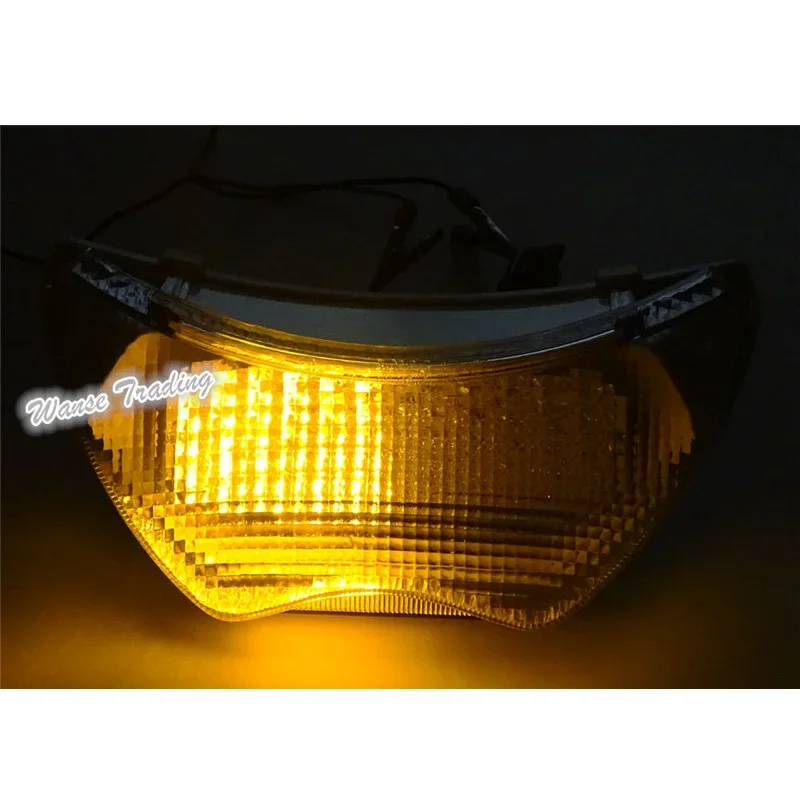 waase For Honda CBR600F4i CBR 600 F4i 2004 2005 2006 E-Marked Rear Tail Light Brake Turn Signals Integrated LED Light