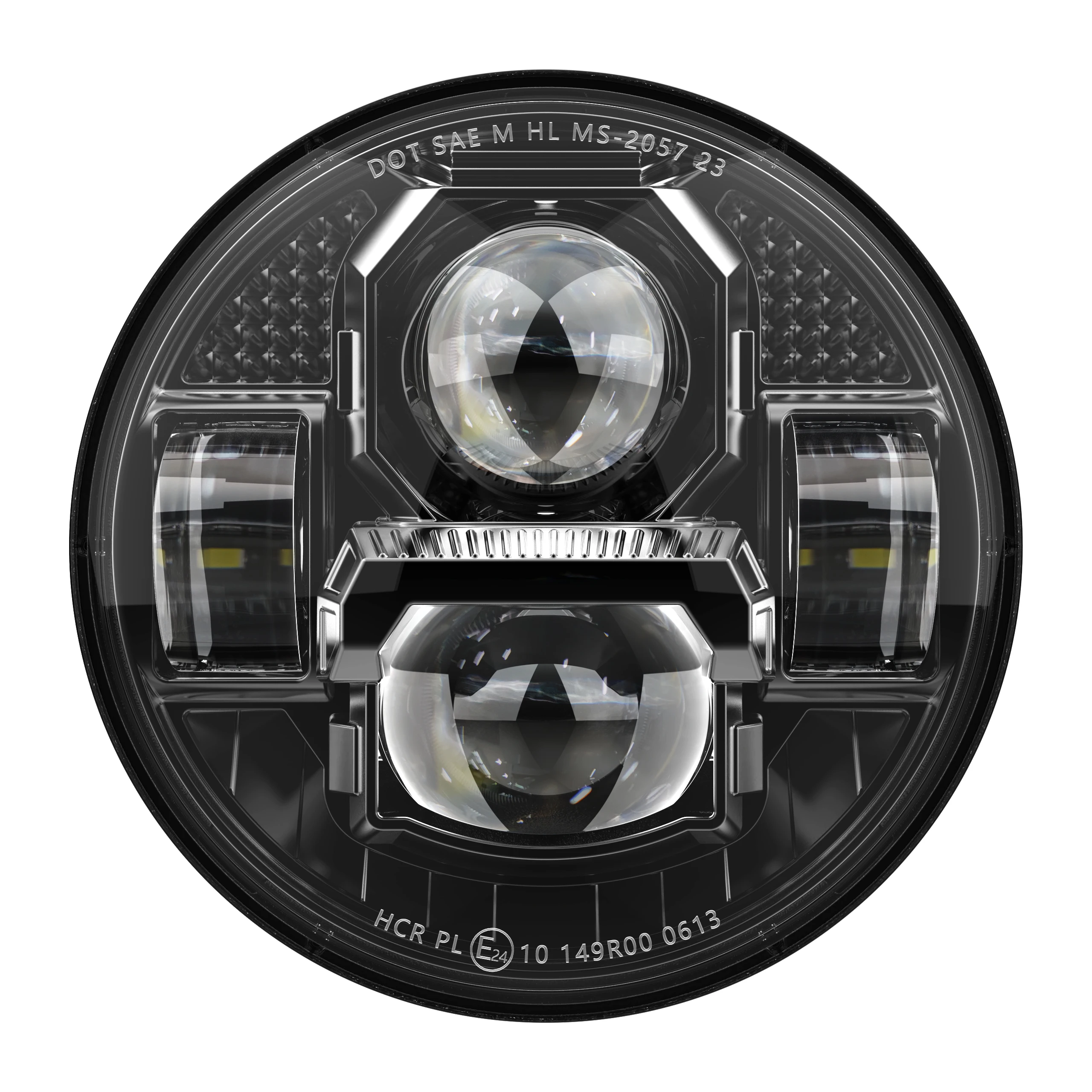Picture 6: Cyberpunk 5.75 Inch 90W Motorcycle Led Headlight Headlamp For Harley Sportsters Dyna Softail