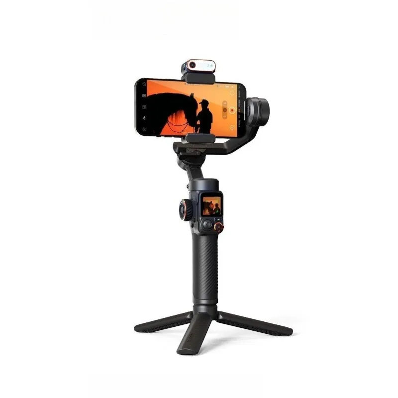 All things AI tracking touch mobile phone gimbal stabilizer, three-axis anti-shake handheld selfie stick