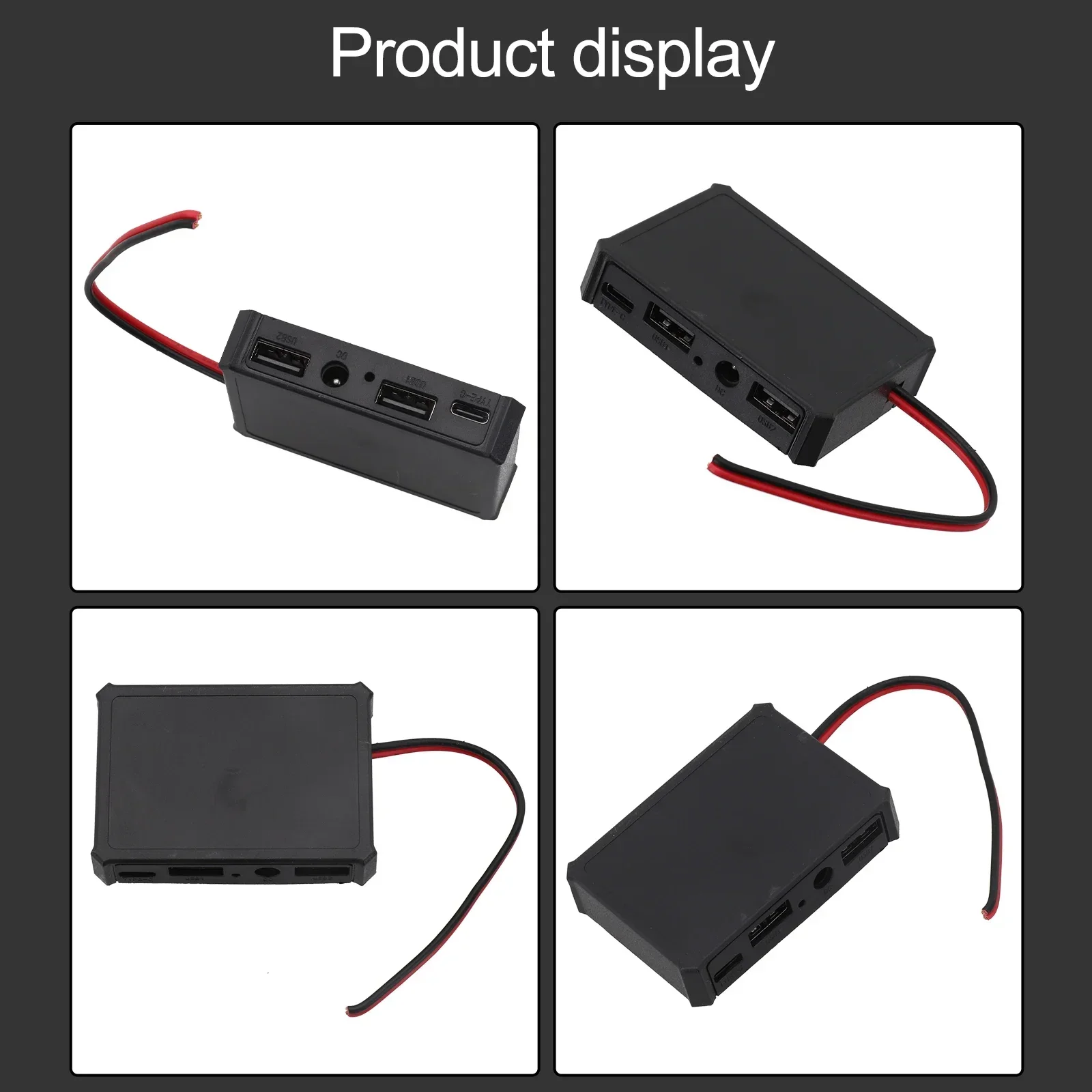 Solar Panel Power Conditioner Controller USB And Type C Interface Easy Connect Power Tools Accessories