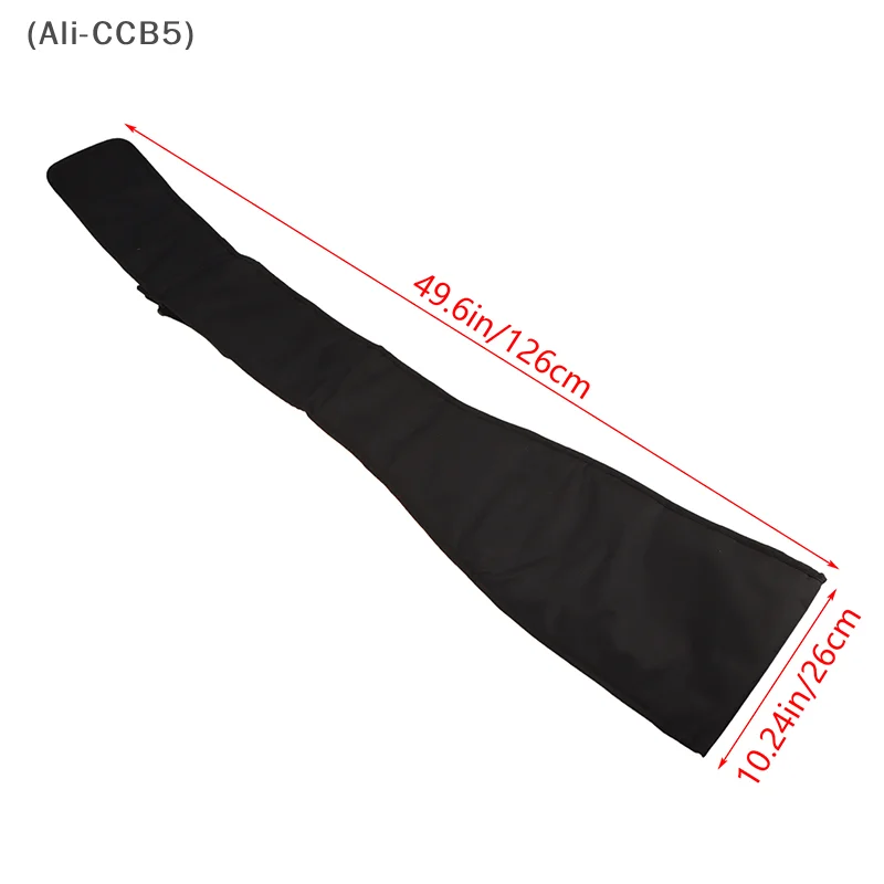 〔CC88〕130cm*26cm Black Oxford Cloth Portable Canoe Paddle Storage Tote Bag for Kayak Dragon Boat Oars