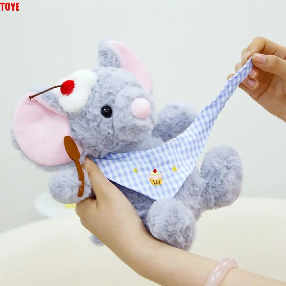 

PP Cotton Chef Shaped Mouse Plush Doll Soft Interactive Mouse Plush Toy Handmade Comfortable Mouse Chef Stuffed Dolls