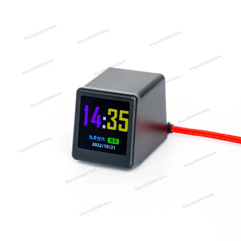 WiFi Multifunctional Weather Clock Digital Photo Frame Electronic Album Stock Information Gift Desktop Creative Ornament