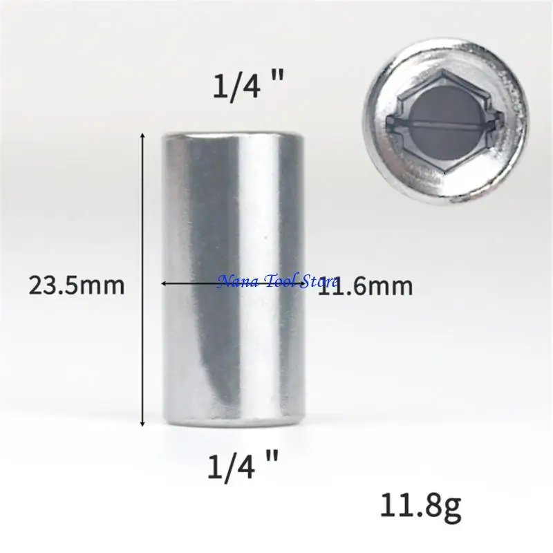 31GJ Портативный адаптер с квадратным приводом и двойной головкой от 1/4 до 3/8 или дюйма, набор для удобной переноски и в