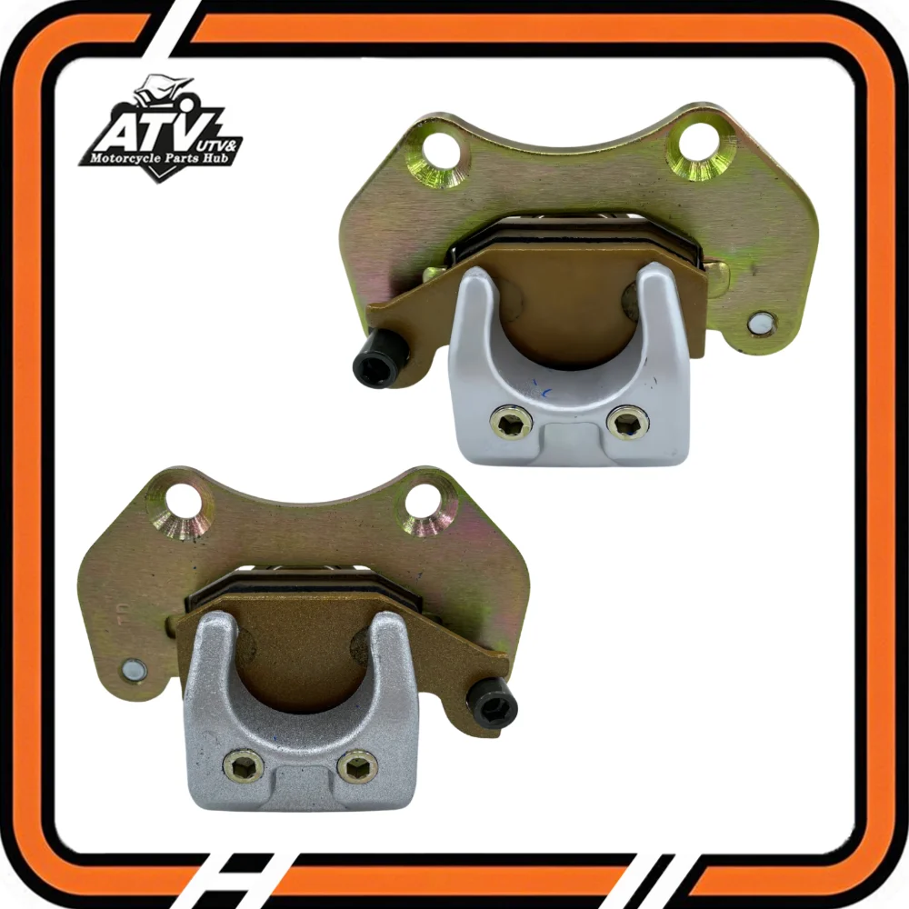 ATV UTV Front Left Right Brake Calipers With pads For Can Am Outlander 330 400 500 650 850 705600575 705600576 Quad bike parts
