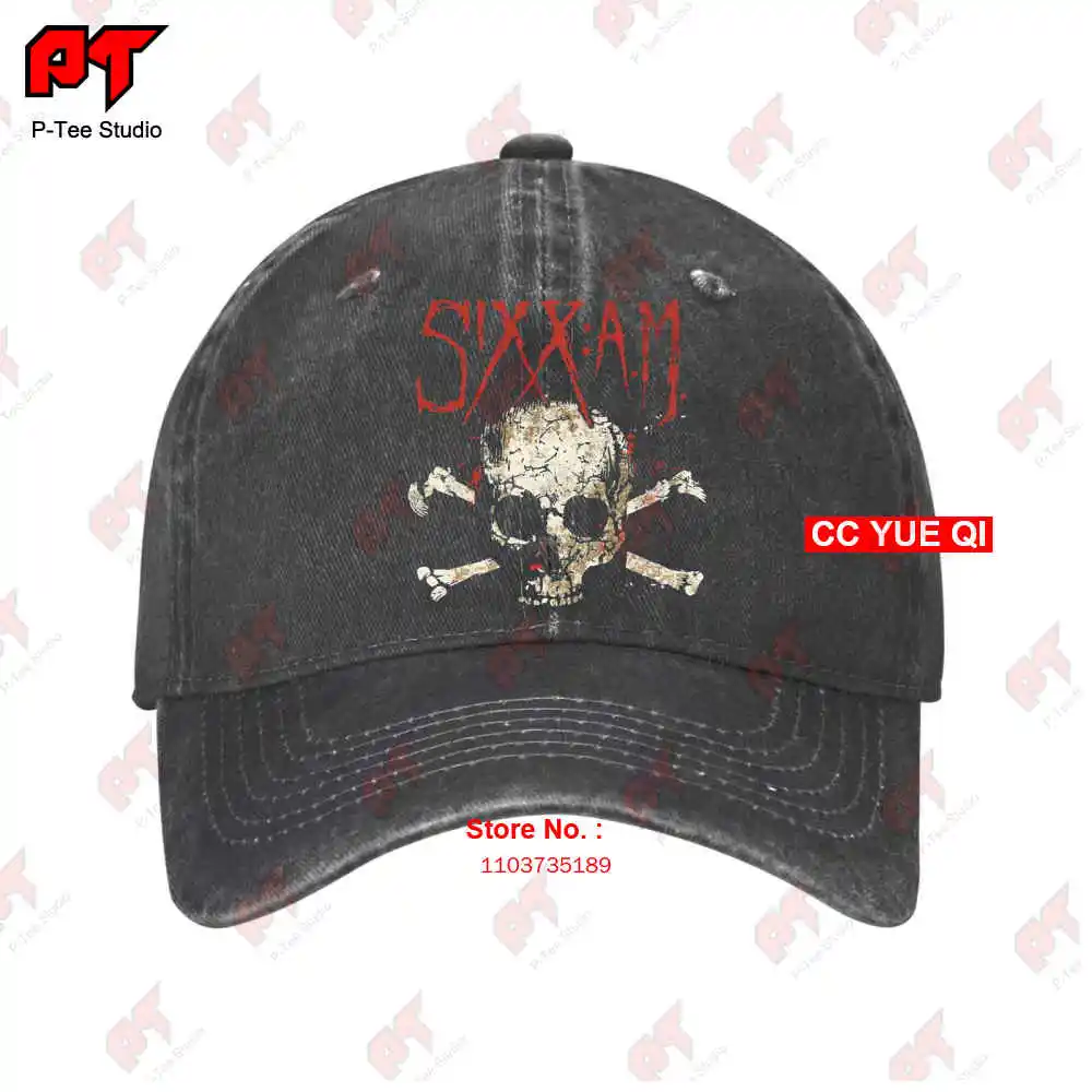 Sixx Am - Skull H3 Sportgear Merch Czapki z daszkiem Truck Cap 8GWV