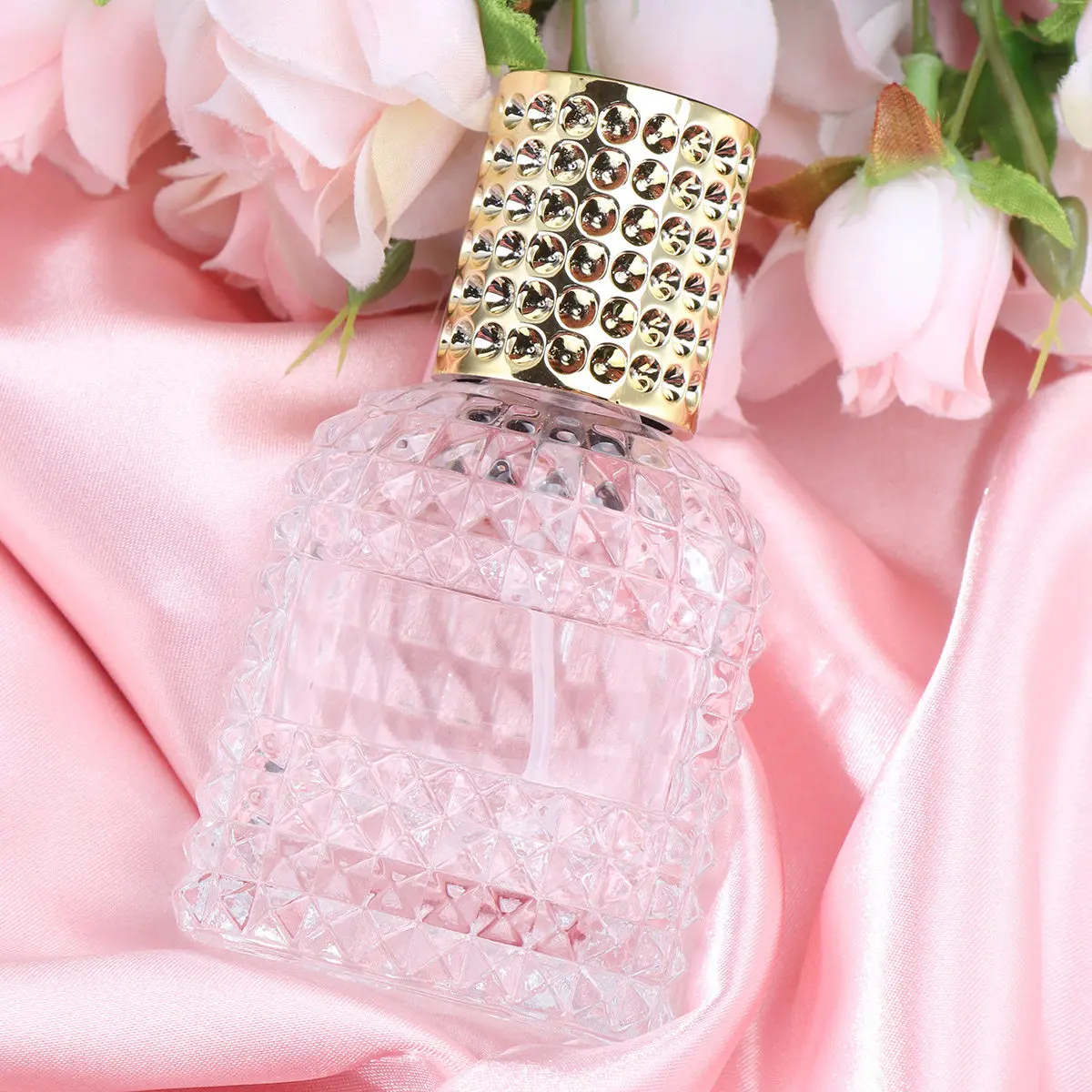 

4Pcs Perfume Bottle Refillable Glass Subpacking Spray Bottles 30Ml Portable Empty Containers for Makeup Bag Use